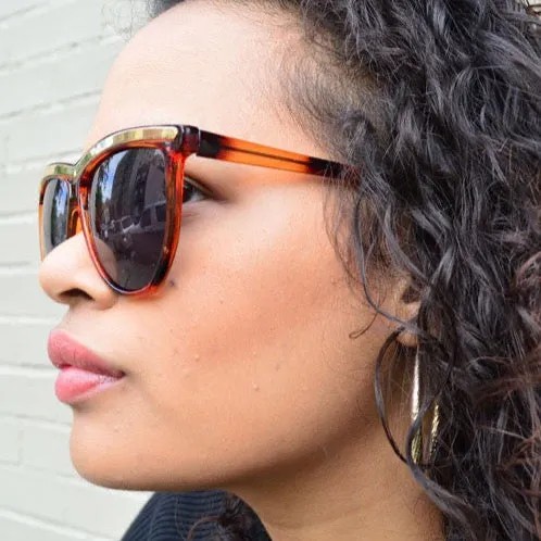 BOBCAT Tortoise Cat-Eye Sunglasses sold by Giant Vintage product image thumbnail 2