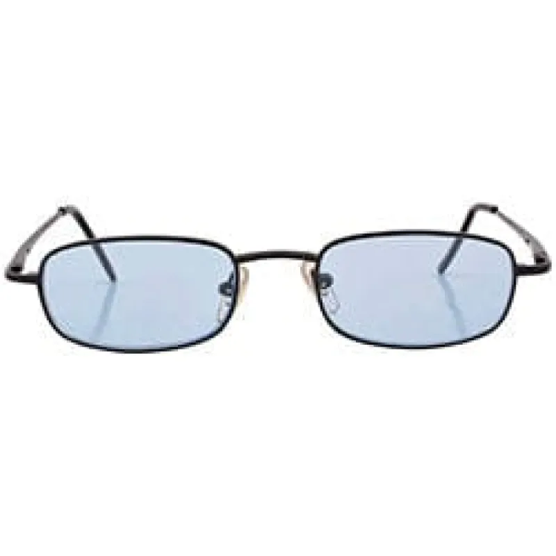 CHATTER Blue Colored Square Sunglasses sold by Giant Vintage