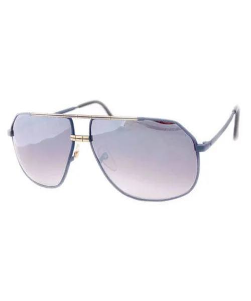ARID Blue Aviator Sunglasses sold by Giant Vintage product image thumbnail 2