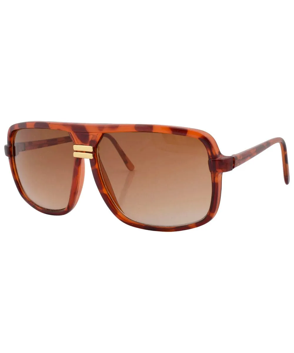 THE MAN Tortoise Mens Sunglasses sold by Giant Vintage product image thumbnail 2