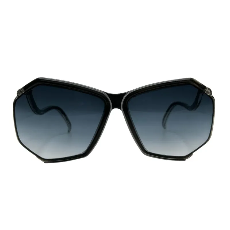 BOOGIE Black 80s Sunglasses sold by Giant Vintage