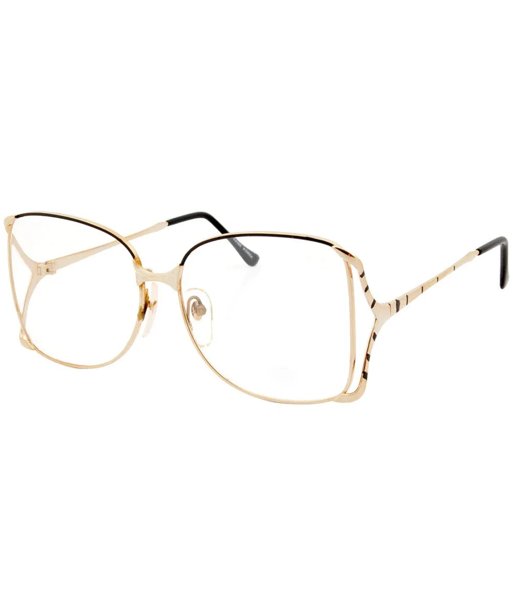 LEELEE Gold/Clear sold by Giant Vintage product image thumbnail 2