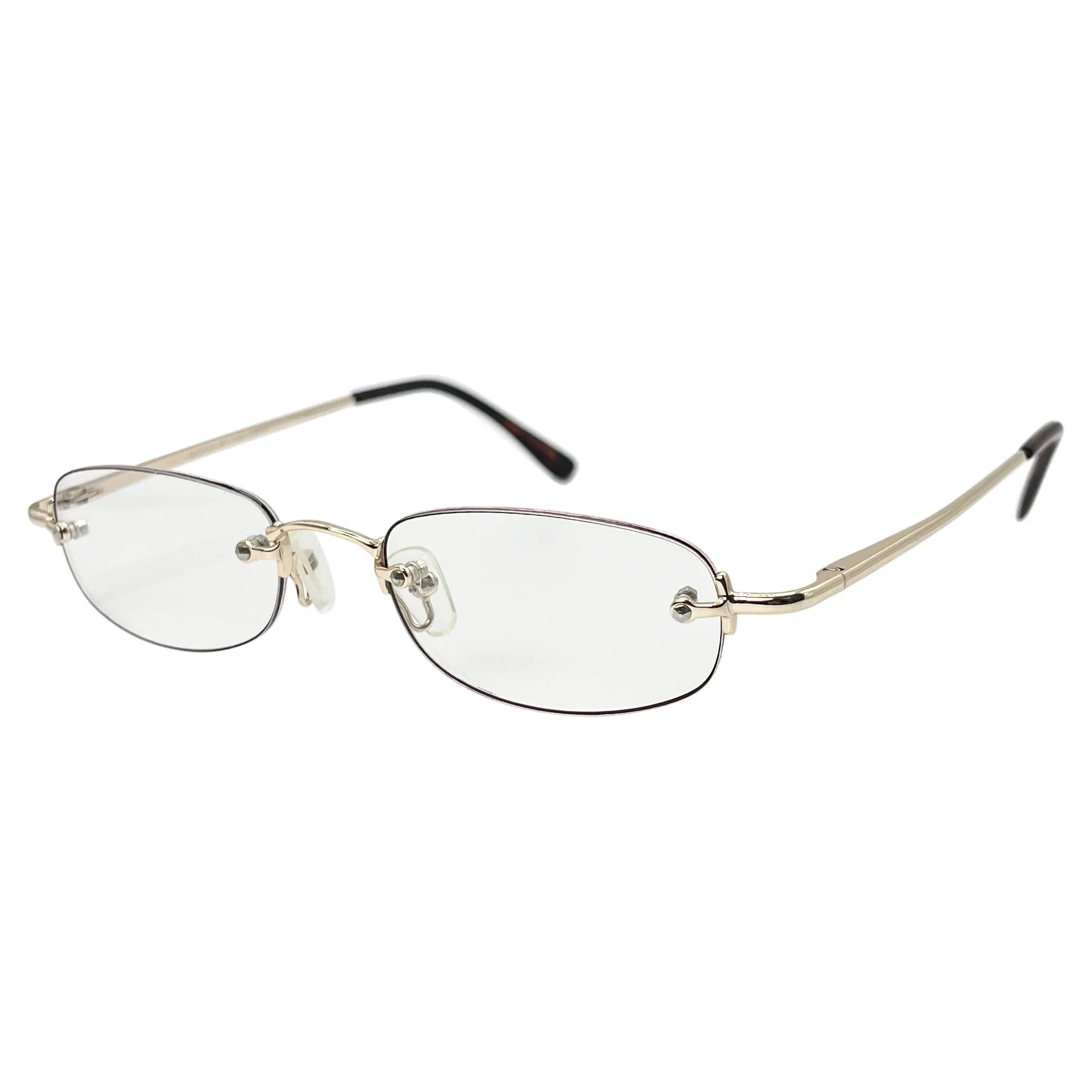 PASTOR Small 90s Clear Glasses sold by Giant Vintage product image thumbnail 3