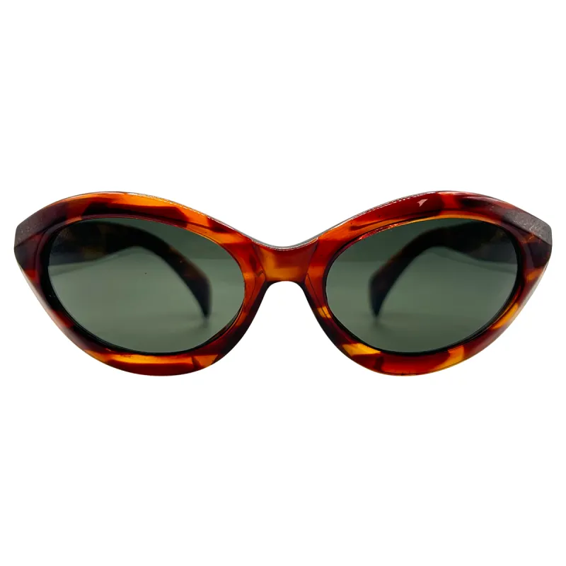 MORAY Tortoise/G12 Cat-Eye Sunglasses sold by Giant Vintage