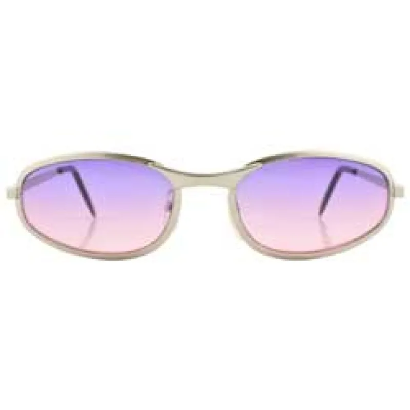 WEXLER Purple/Silver Sports Sunglasses sold by Giant Vintage
