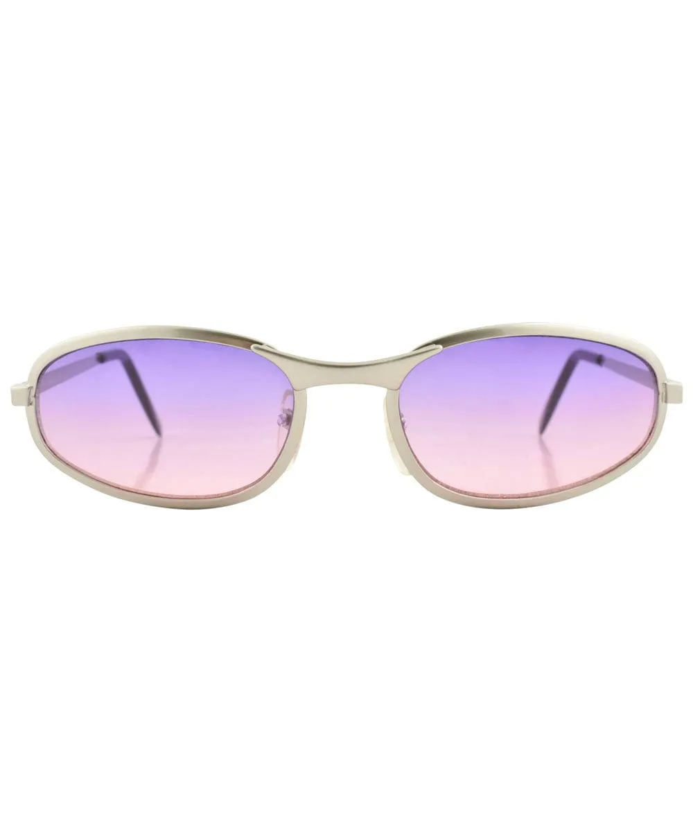 WEXLER Purple/Silver Sports Sunglasses sold by Giant Vintage product image thumbnail 3
