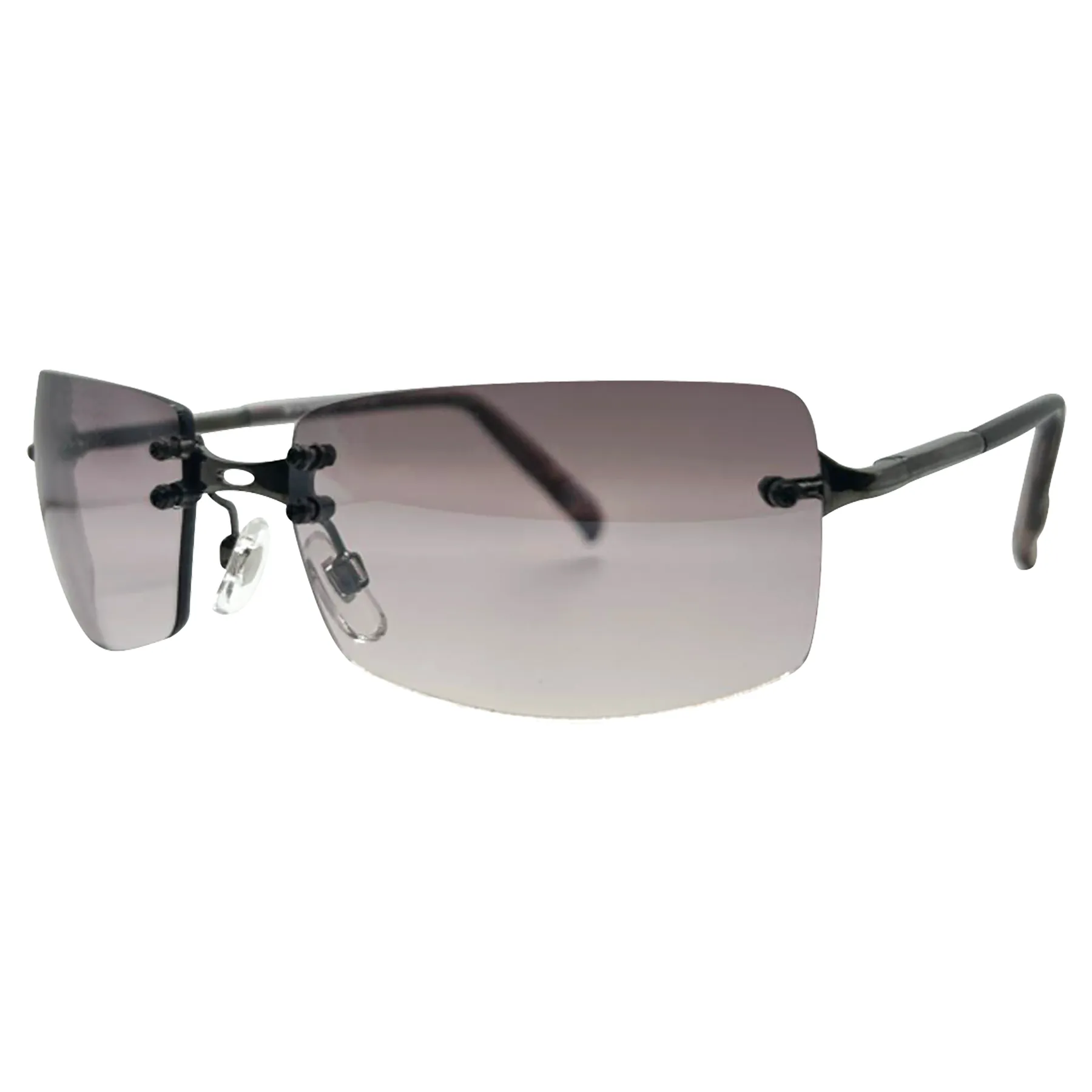 GLITTER Rimless Sunglasses sold by Giant Vintage product image thumbnail 5