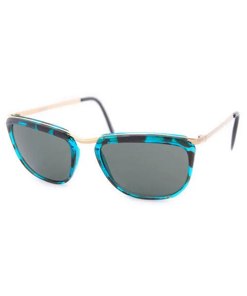 NOTORIOUS Blue Square Sunglasses sold by Giant Vintage product image thumbnail 2