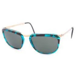 NOTORIOUS Blue Square Sunglasses sold by Giant Vintage