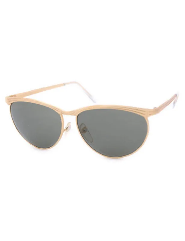 VANESSA Gold Cat-Eye Sunglasses sold by Giant Vintage