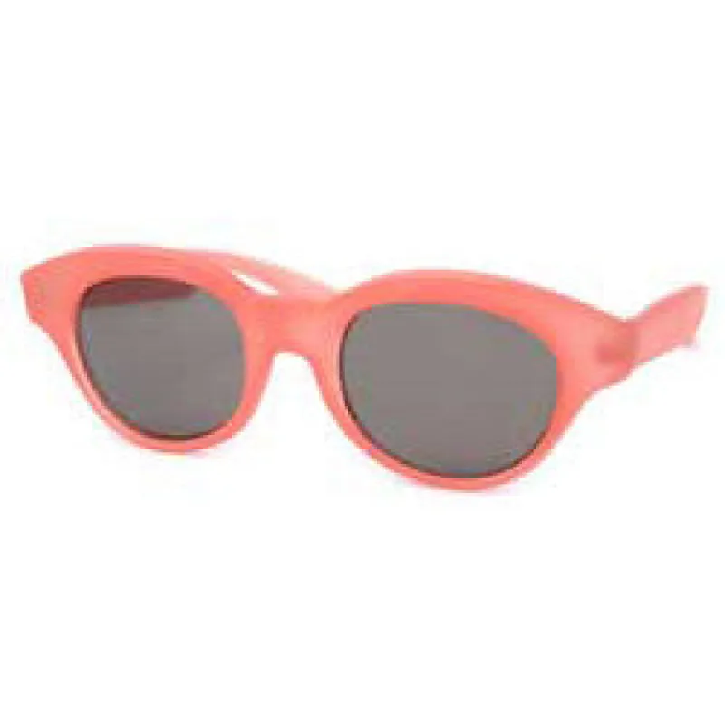 VENUS Frosted Red Cat-Eye Sunglasses sold by Giant Vintage
