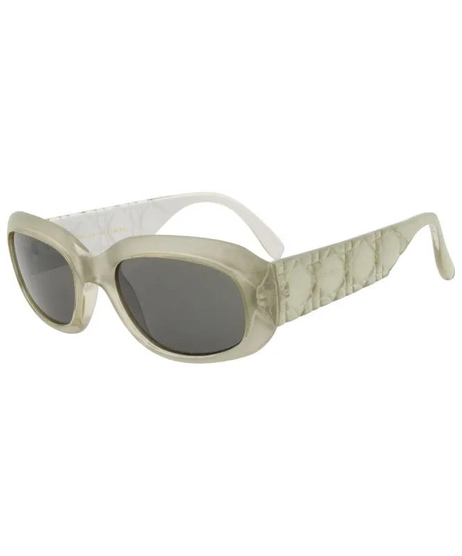 RAVE-UP Frost Tan Mod Square Sunglasses sold by Giant Vintage