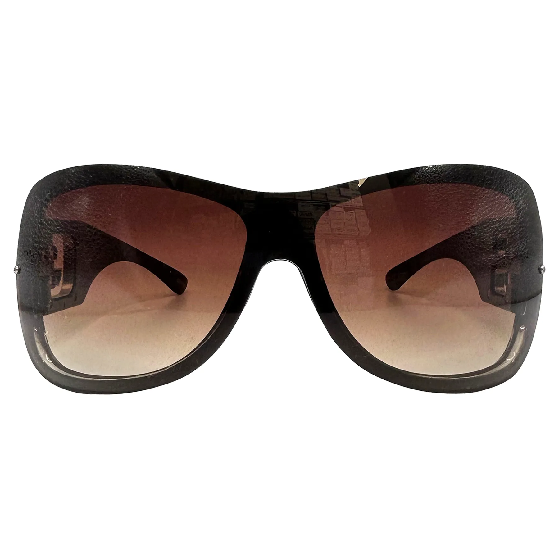 VIRAL Shield Y2K Sunglasses sold by Giant Vintage product image thumbnail 4