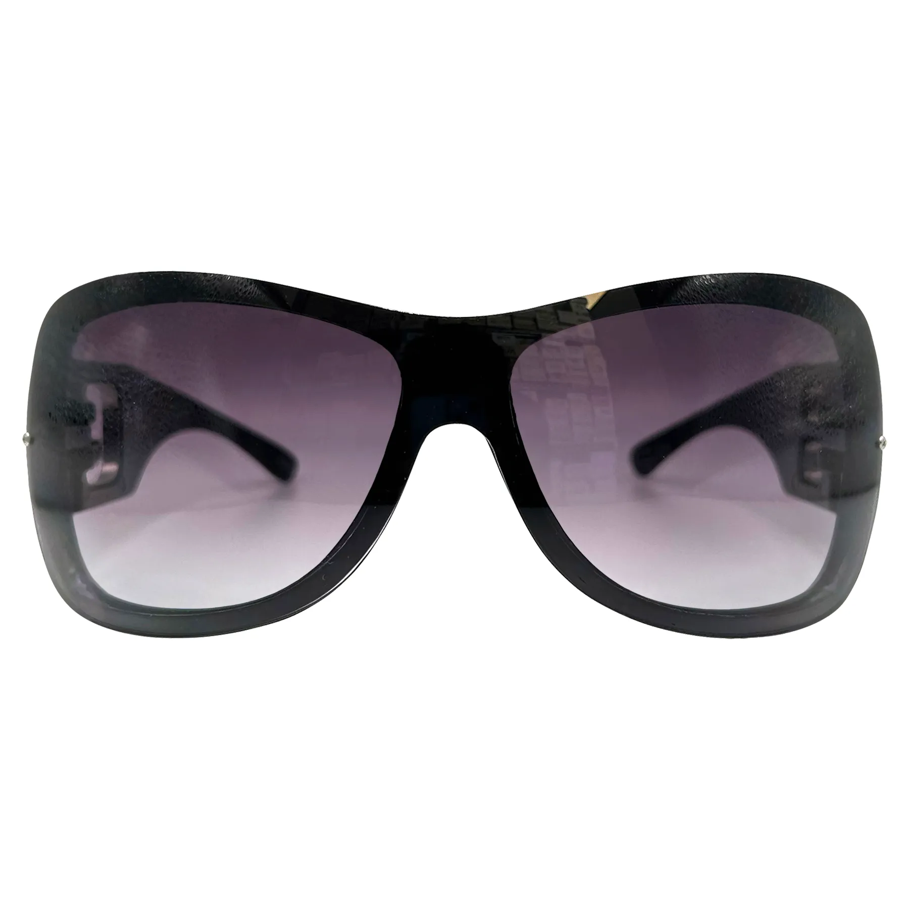 VIRAL Shield Y2K Sunglasses sold by Giant Vintage product image thumbnail 2
