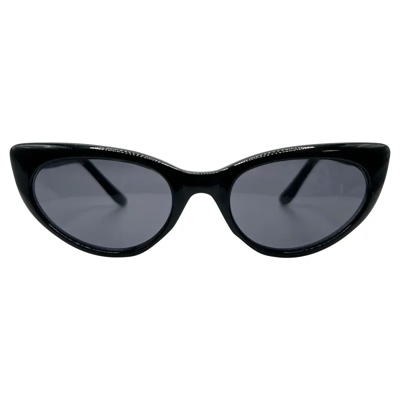 ELI Black/SD Cat-Eye Sunglasses sold by Giant Vintage