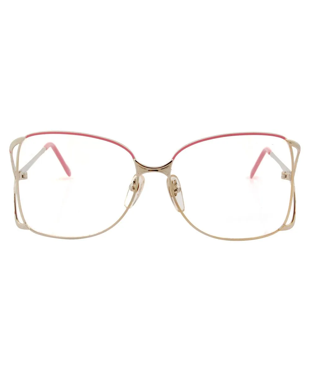 LEELEE Gold/Pink/Clear sold by Giant Vintage product image thumbnail 3