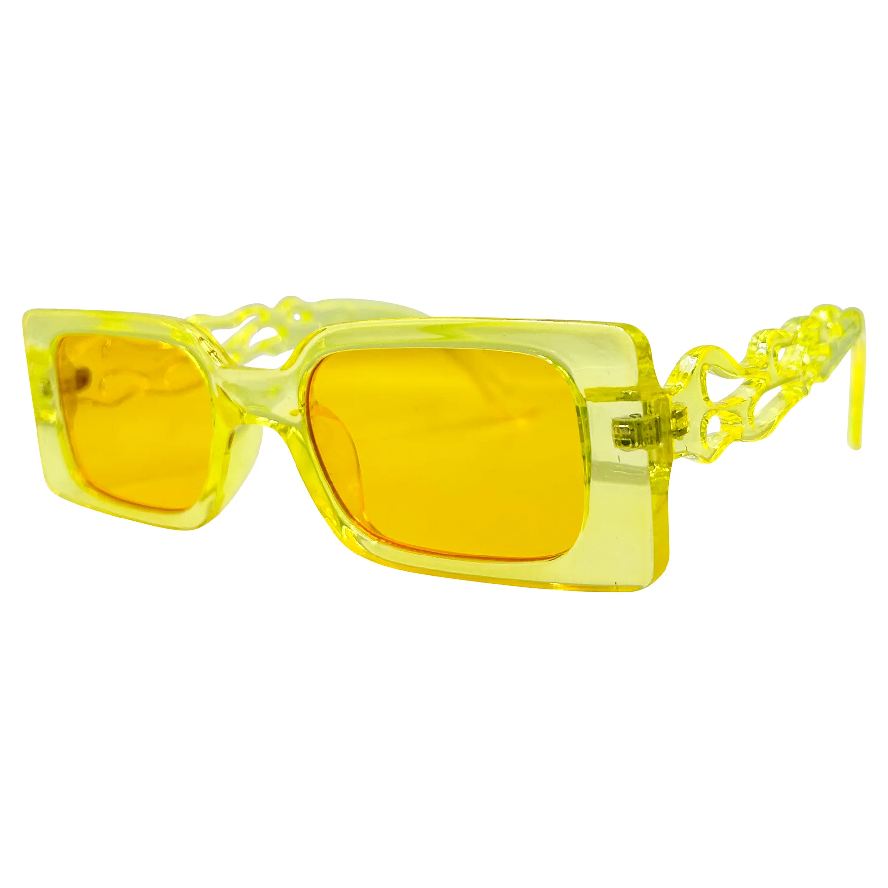 FIREY Square Flames Sunglasses sold by Giant Vintage product image thumbnail 4