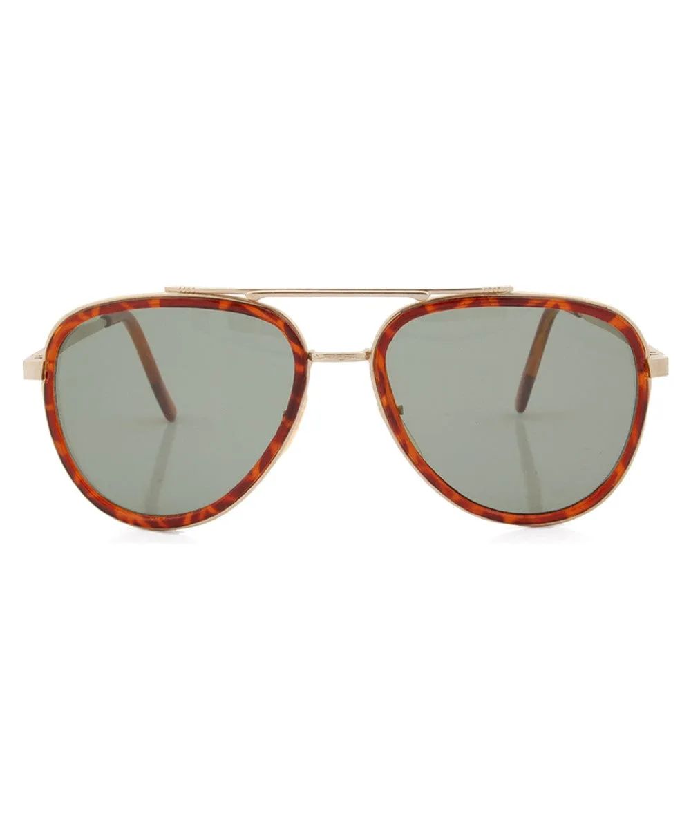 CASH Tortoise Aviator Sunglasses sold by Giant Vintage product image thumbnail 3