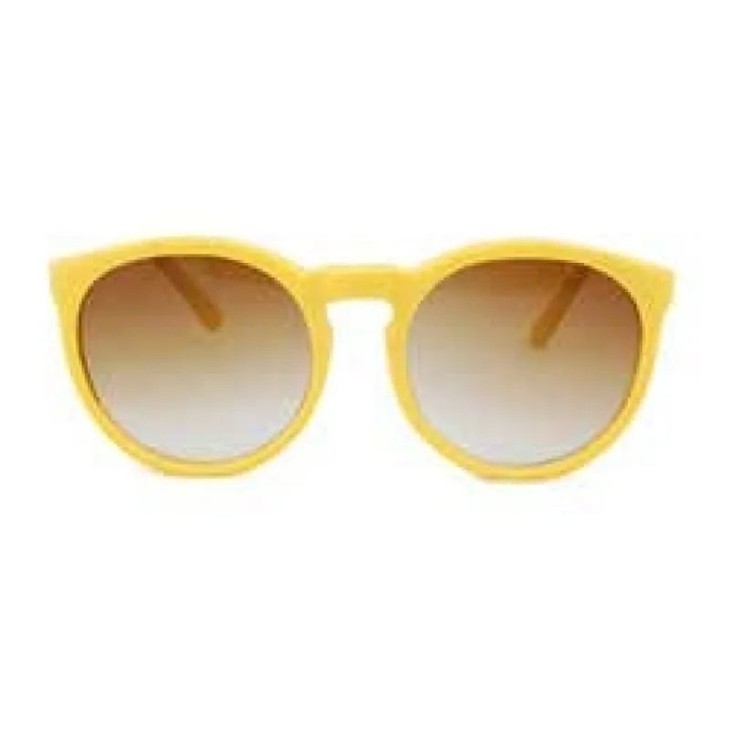 GIFT Yellow 90s Sunglasses sold by Giant Vintage