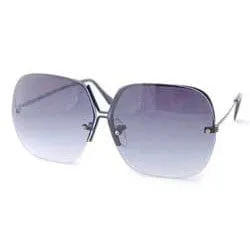 VIRGO Black 70s Sunglasses sold by Giant Vintage