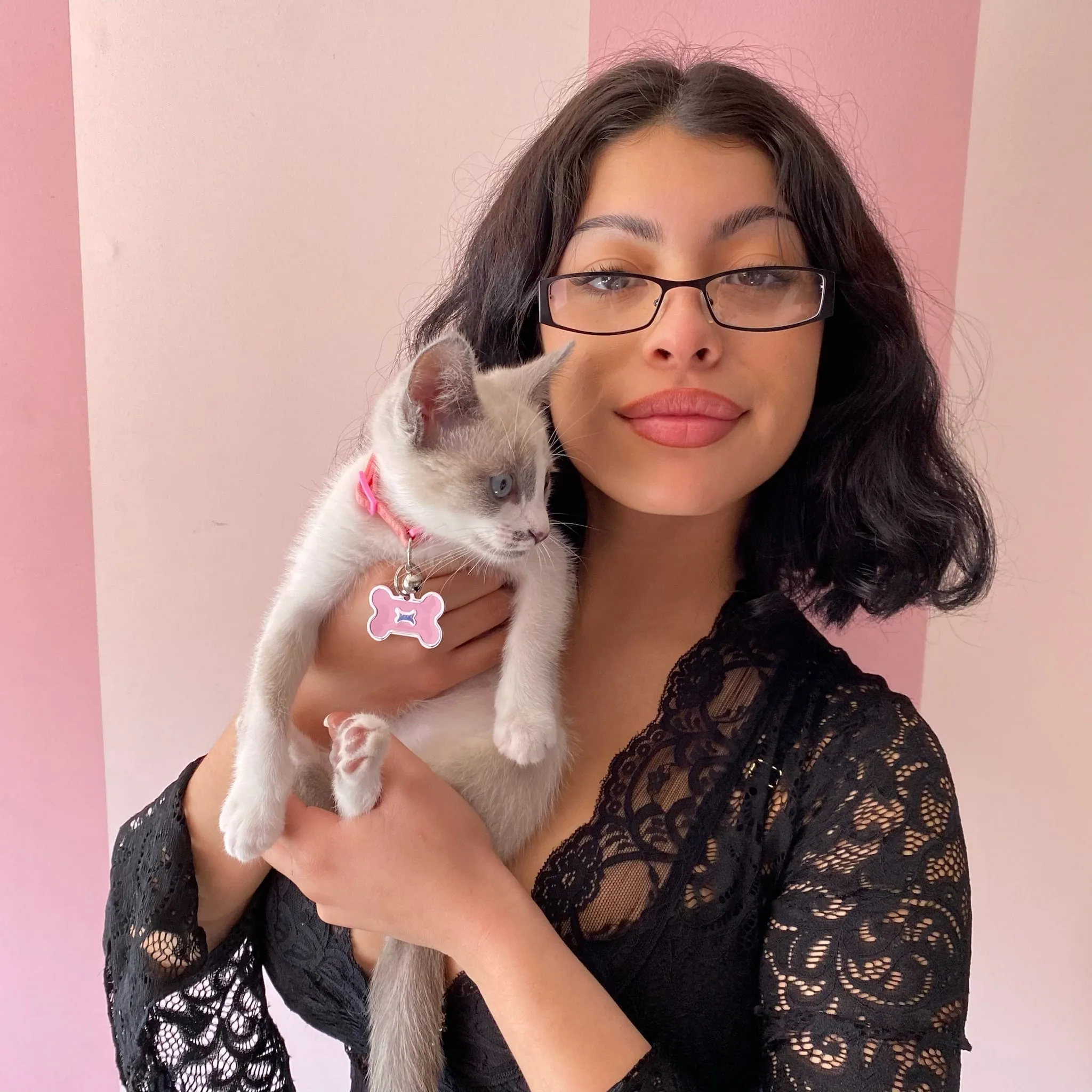 NEW YEAR NEW ME 90s Small Clear Glasses sold by Giant Vintage product image thumbnail 2