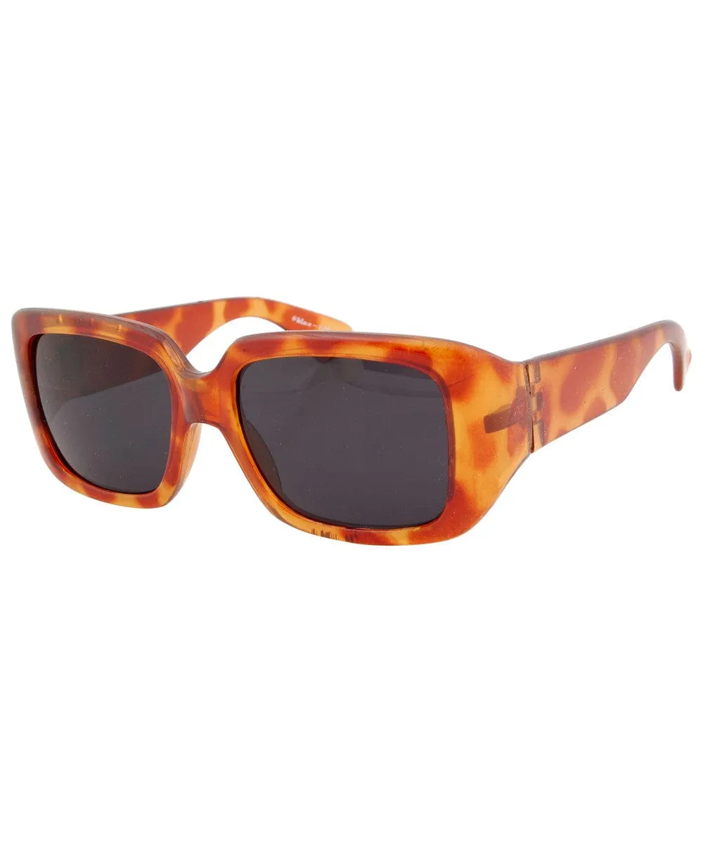 THE BOSS Tortoise Square Sunglasses sold by Giant Vintage product image thumbnail 2