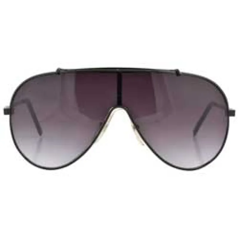 LENNIE Black Aviator Sunglasses sold by Giant Vintage