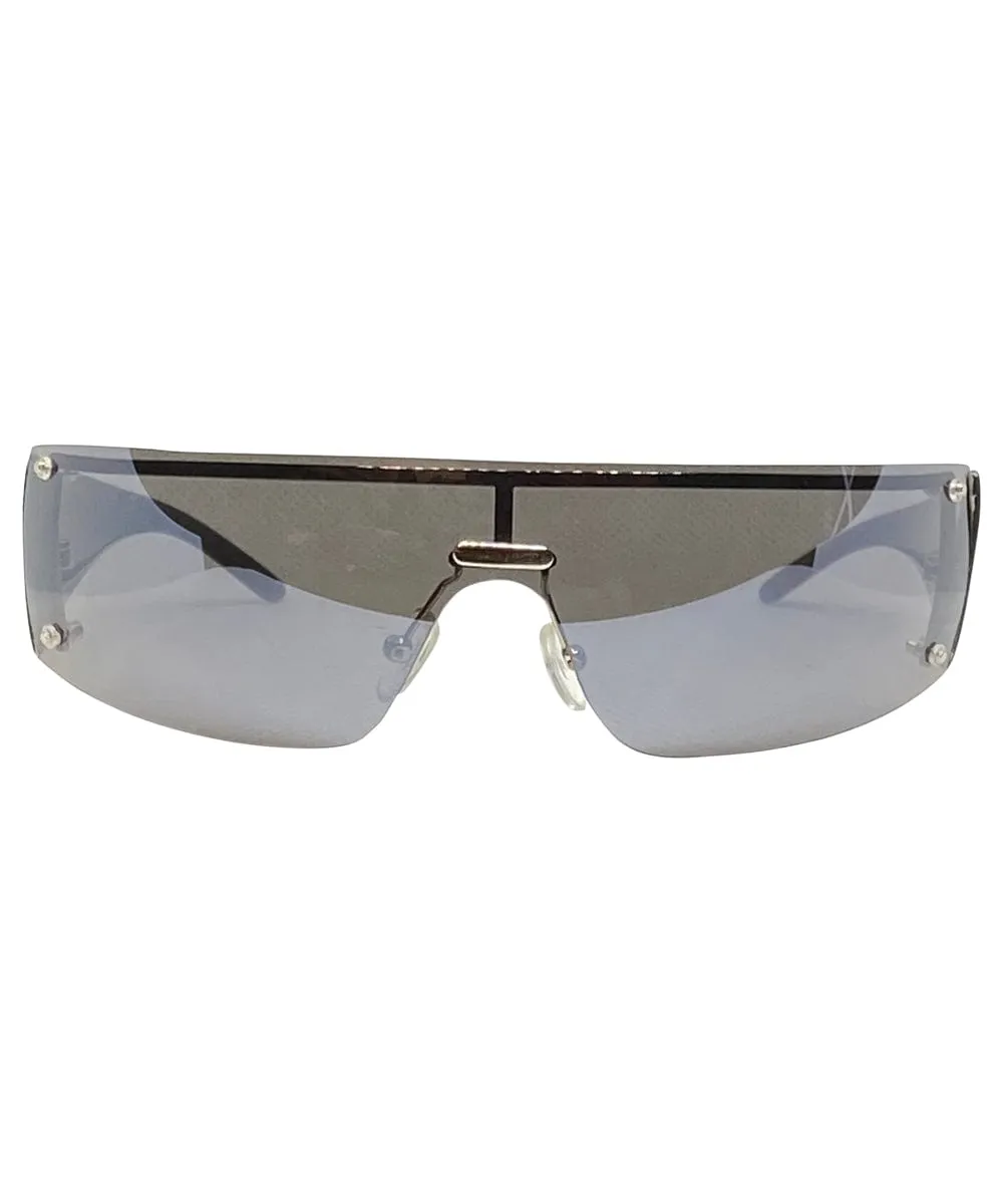 VIZION Silver Shield Sunnies sold by Giant Vintage product image thumbnail 3