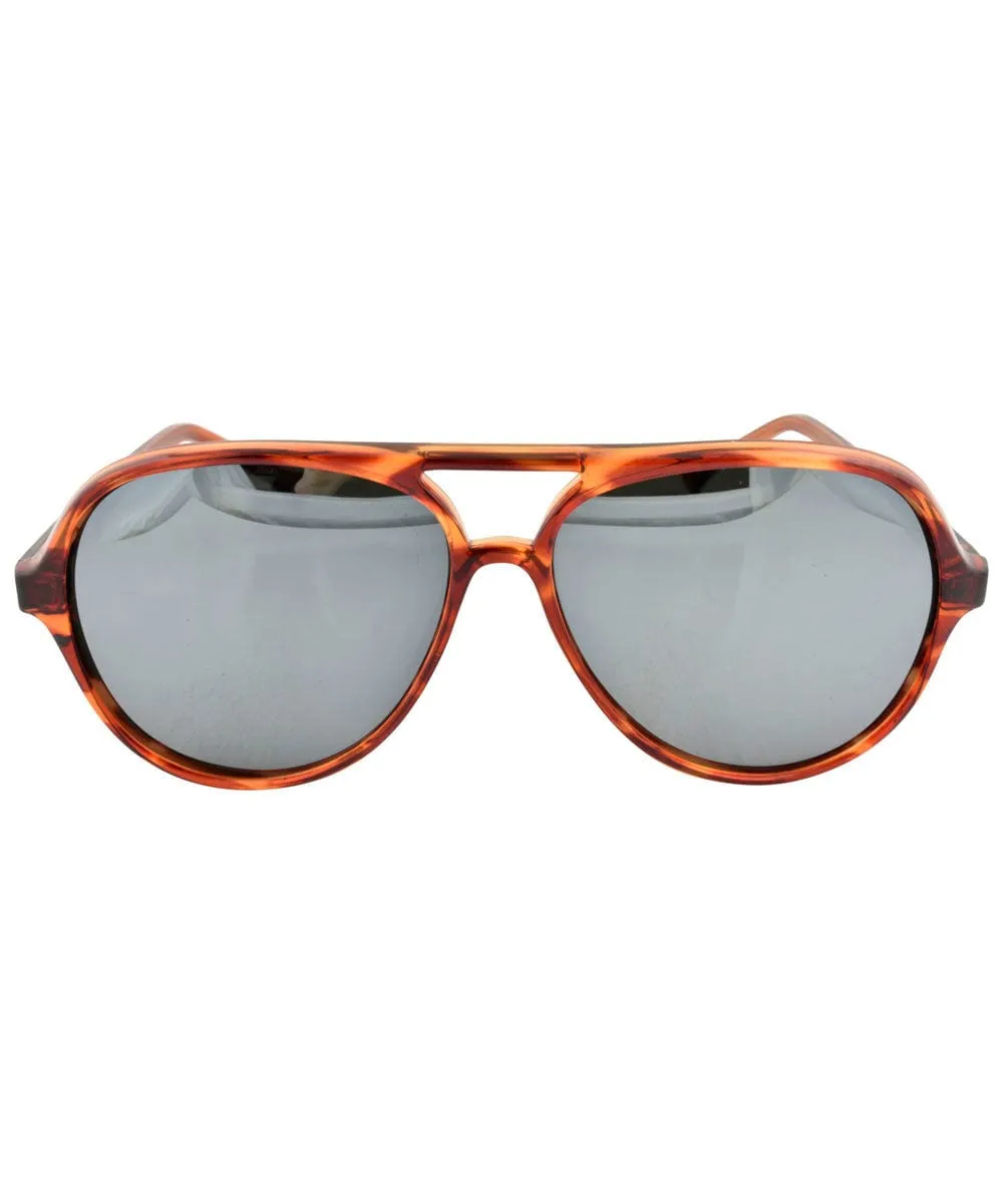 COPS Tortoise Aviator Sunglasses sold by Giant Vintage product image thumbnail 3