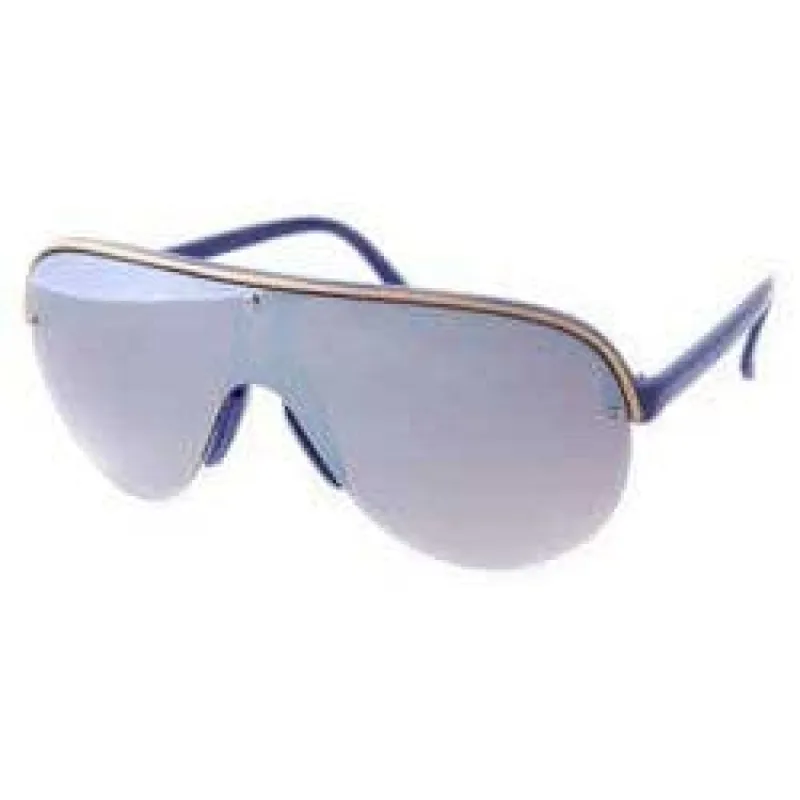 BUCKLE Blue Aviator Sunglasses sold by Giant Vintage