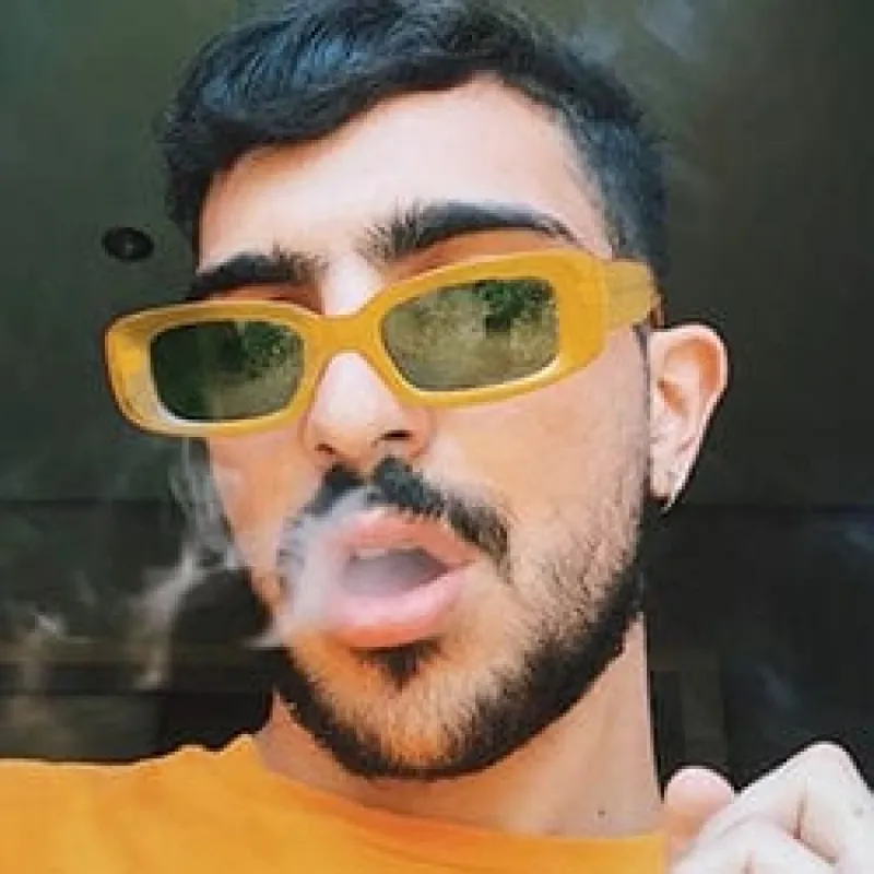 SUCK IT! Amber/Green sold by Giant Vintage