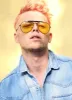 BULLET Black Aviator Sunglasses sold by Giant Vintage