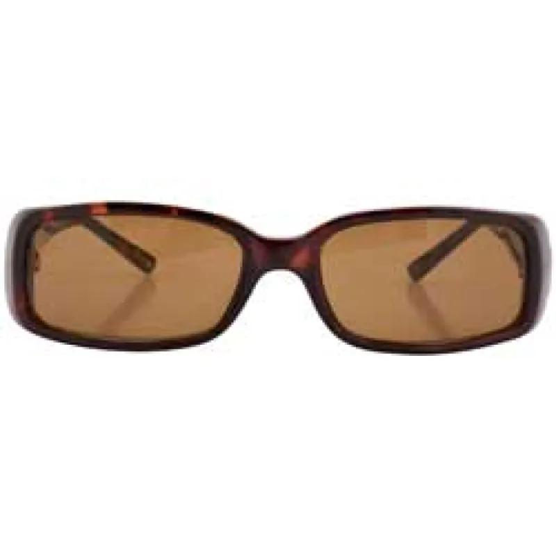 SEVEN Tortoise/Brown Square Sunglasses sold by Giant Vintage