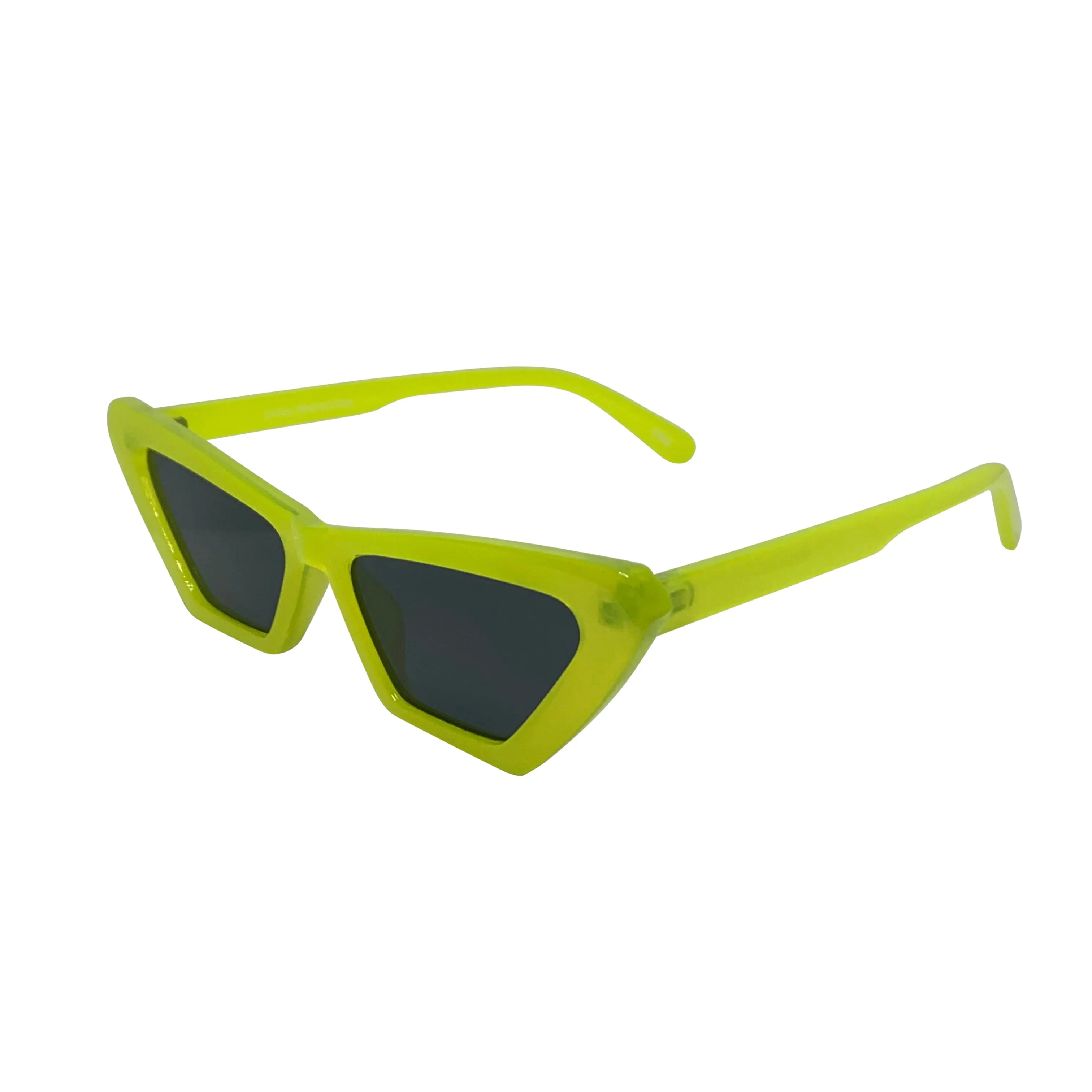 ANNABELLE Neon Yellow Cat-Eye Sunnies sold by Giant Vintage product image thumbnail 2
