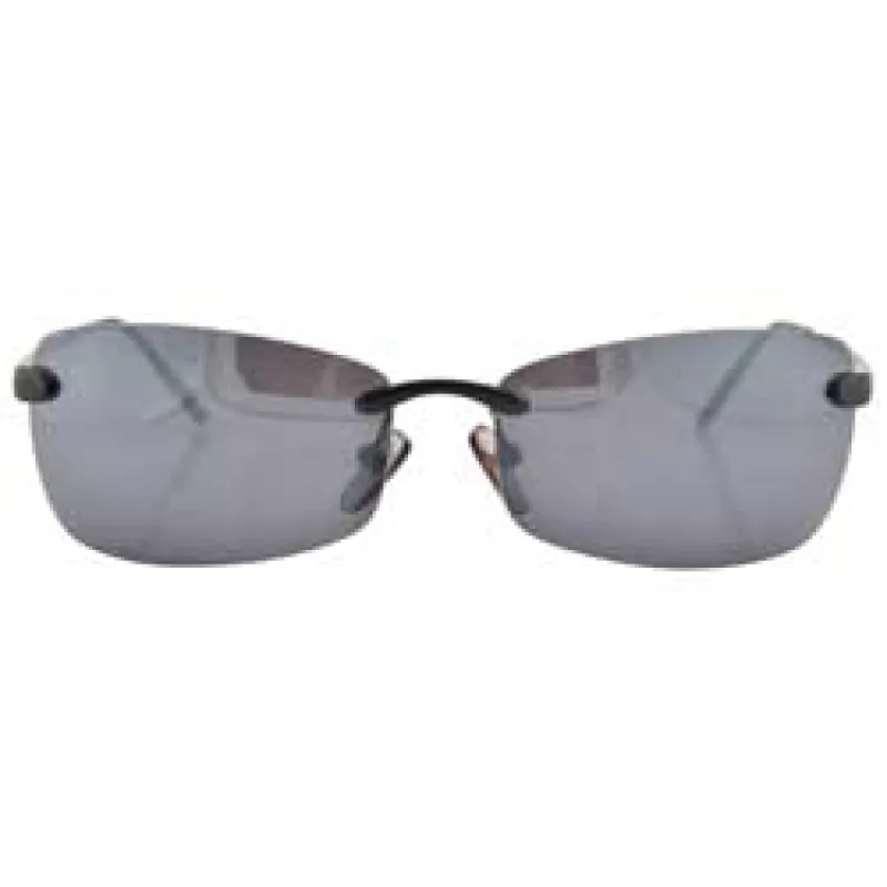 BRYCE Smoke Rimless Sunglasses sold by Giant Vintage