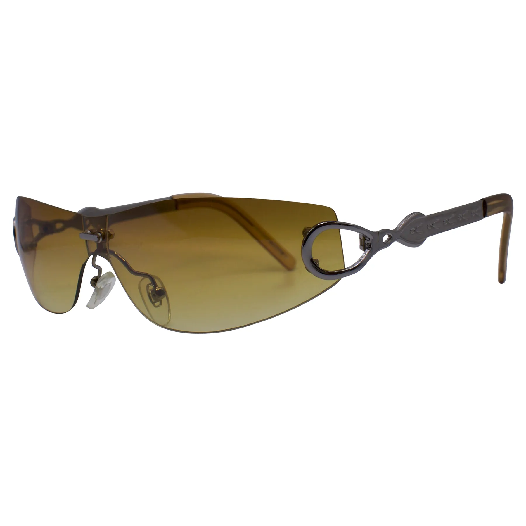 VICIOUS Rimless Sunglasses sold by Giant Vintage product image thumbnail 5