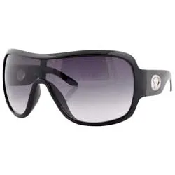 FAME Black/Smoke Oversized Sunglasses sold by Giant Vintage