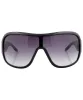 FAME Black/Smoke Oversized Sunglasses sold by Giant Vintage