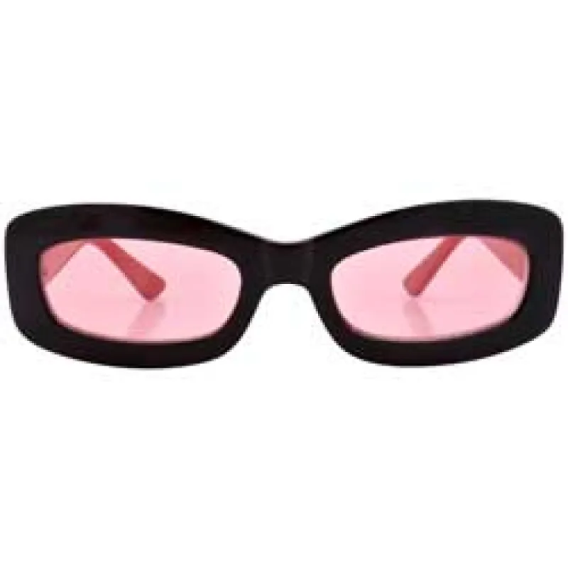 PHONER Black/Pink Square Sunglasses sold by Giant Vintage