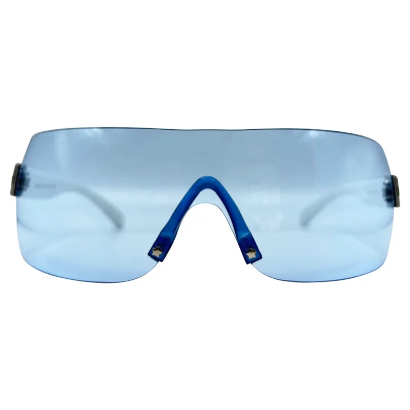 TLC Shield Y2K Sunglasses sold by Giant Vintage