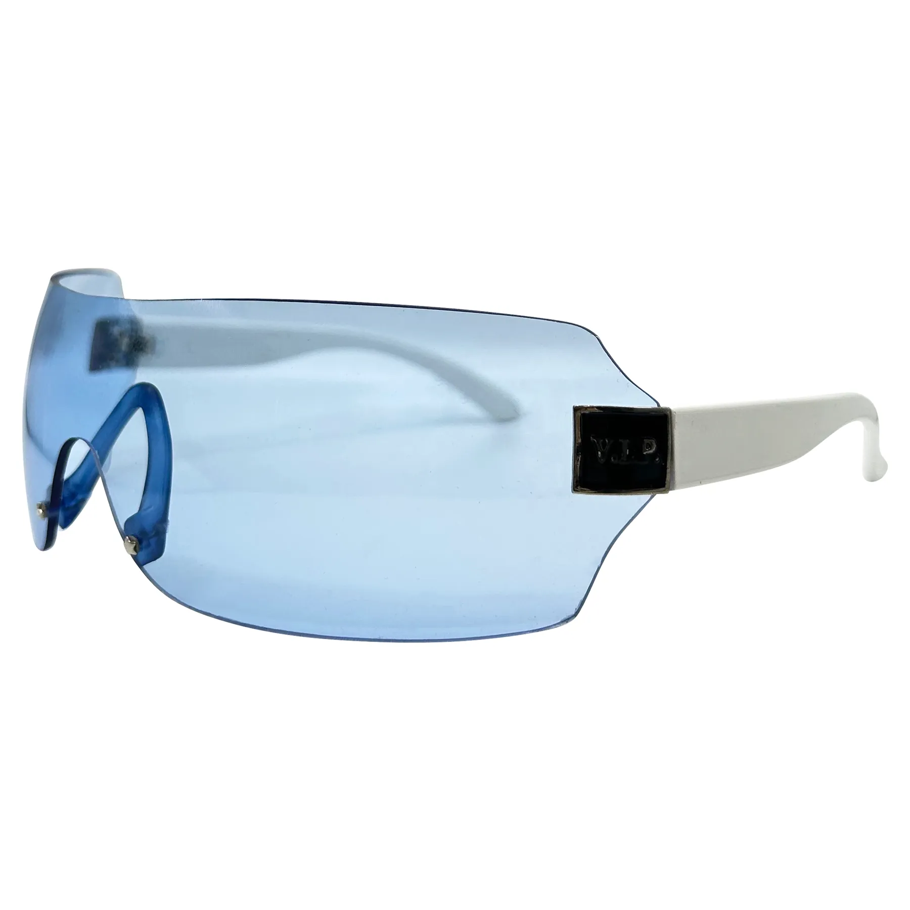 TLC Shield Y2K Sunglasses sold by Giant Vintage product image thumbnail 2