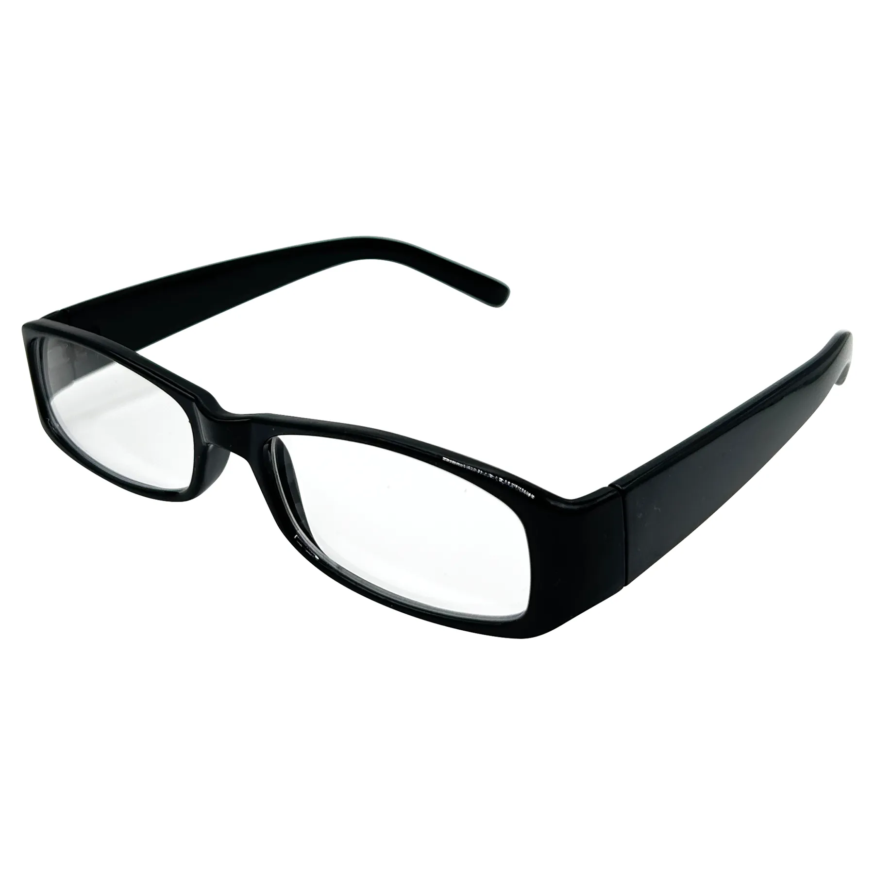 DO YOU COPY Small Clear Rectangular 90s Glasses sold by Giant Vintage product image thumbnail 3