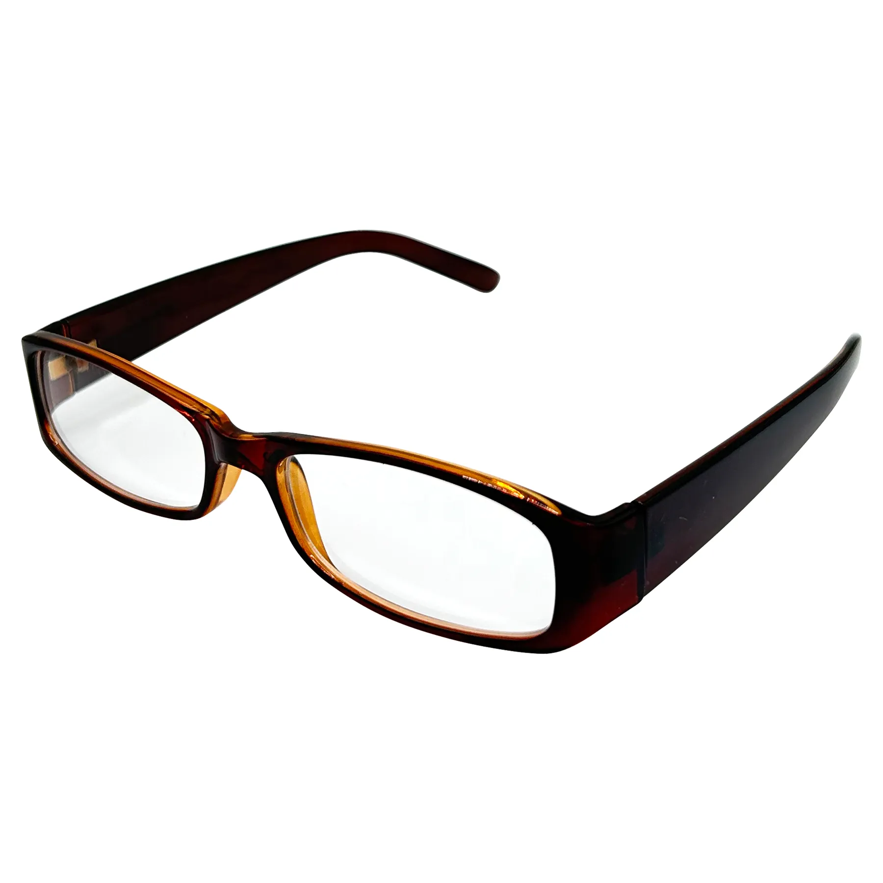 DO YOU COPY Small Clear Rectangular 90s Glasses sold by Giant Vintage product image thumbnail 5