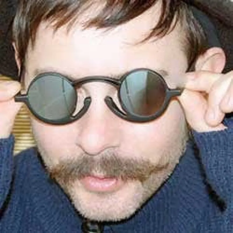 ORSON Black/Mirror Round Sunglasses sold by Giant Vintage