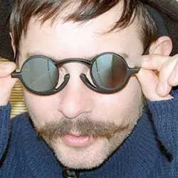 ORSON Black/Mirror Round Sunglasses sold by Giant Vintage