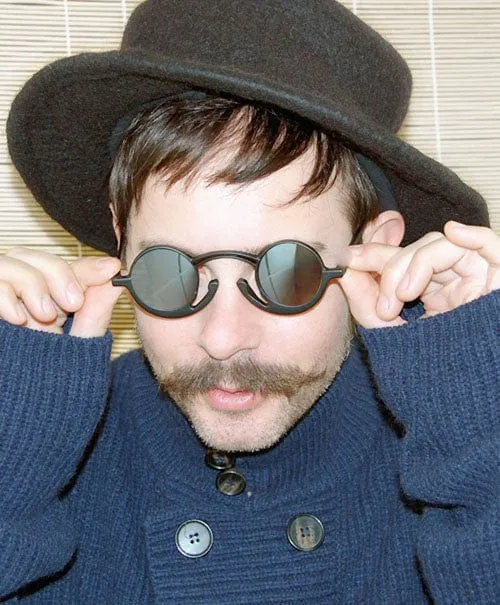 ORSON Black/Mirror Round Sunglasses sold by Giant Vintage product image thumbnail 3