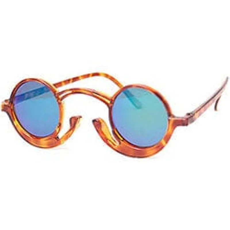 ORSON Demi/Aqua Round Sunglasses sold by Giant Vintage