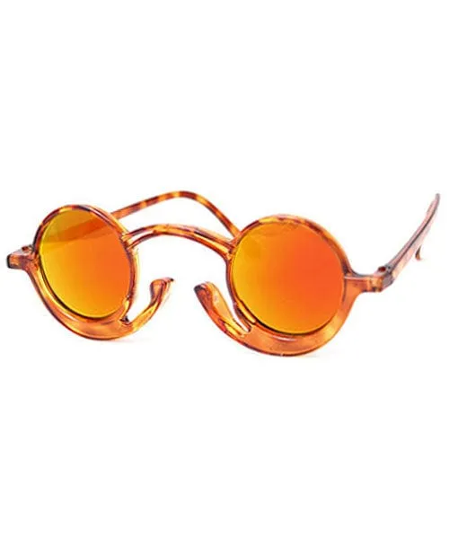 ORSON Demi/Fire Round Sunglasses sold by Giant Vintage product image thumbnail 2