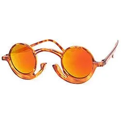 ORSON Demi/Fire Round Sunglasses sold by Giant Vintage