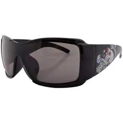 ROLLED Black/Gambler Hip-Hop Sunglasses sold by Giant Vintage